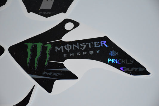 Monster CRF50/Razor graphics kit – shroud graphics close-up