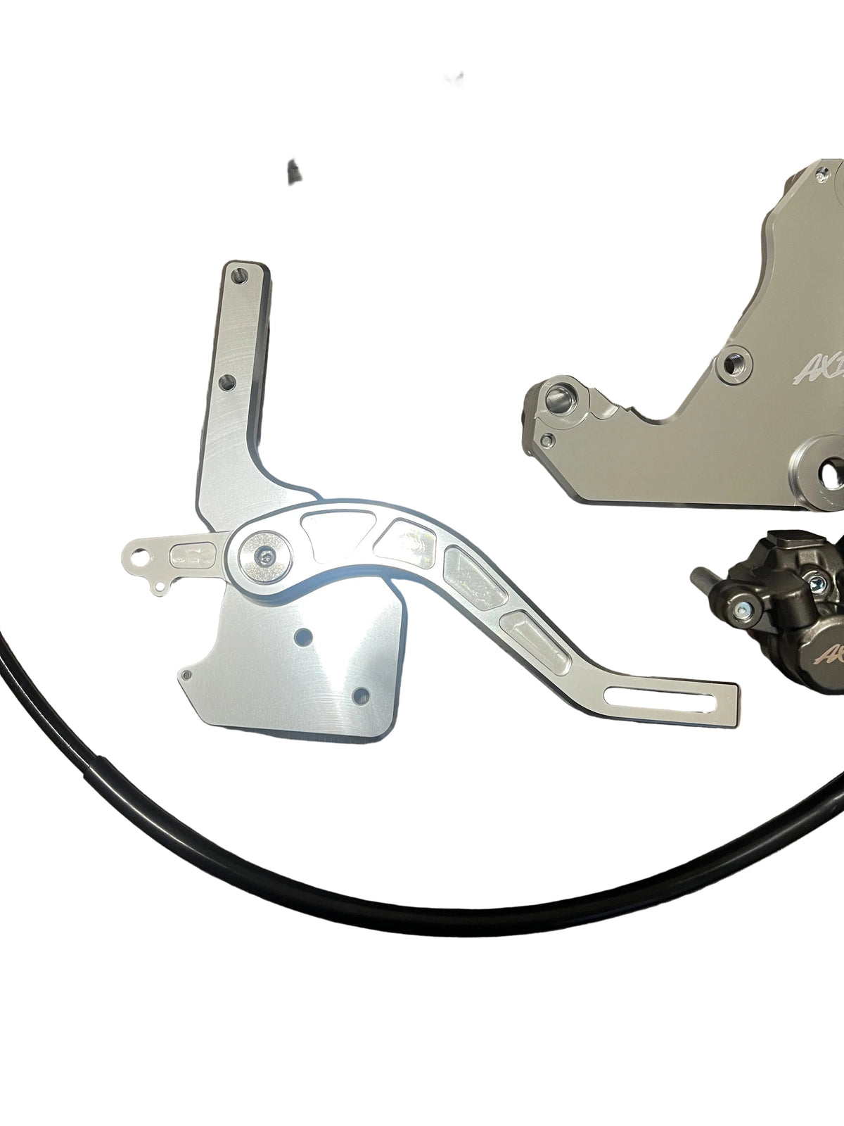 Complete foot brake and hand brake kit for Tuttio and Yozma e-moto – view 5