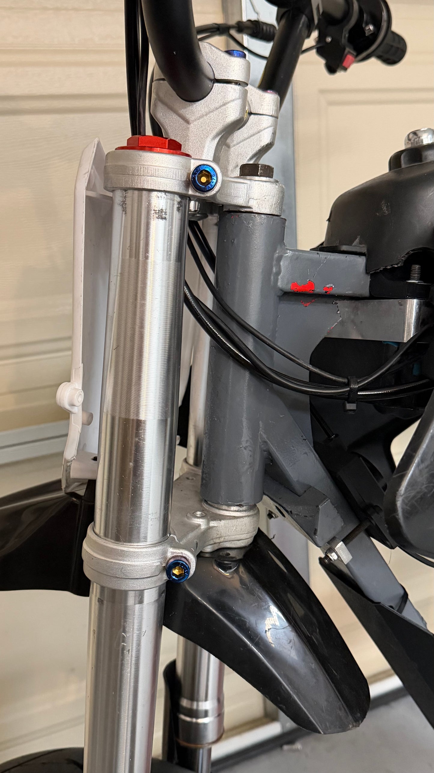 Titanium Triple Tree Bolts