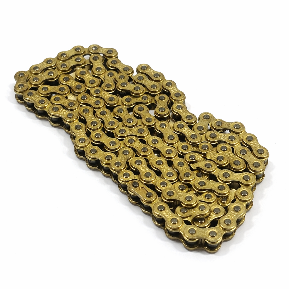 Tuttio and Yozma upgraded drive chain in gold and dark gray