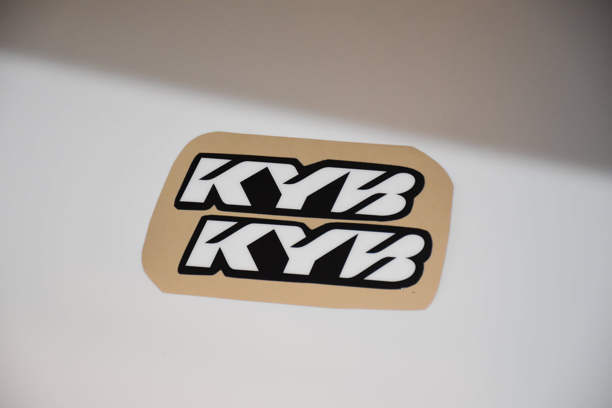 KYB Fork Stickers