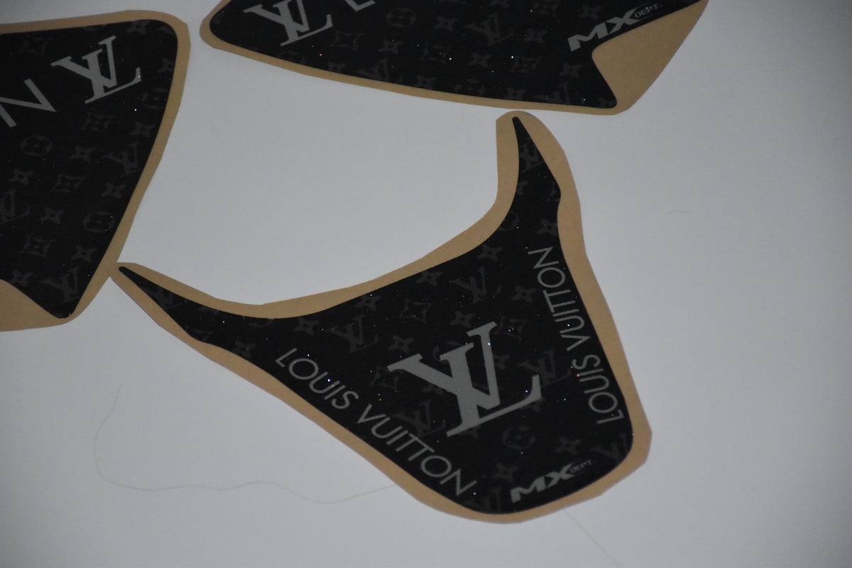 Monogram pattern CRF50/Razor graphics kit – fork guard graphics