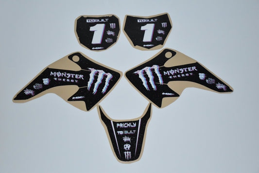 Monster GLITCH CRF50/Razor graphics kit – full kit