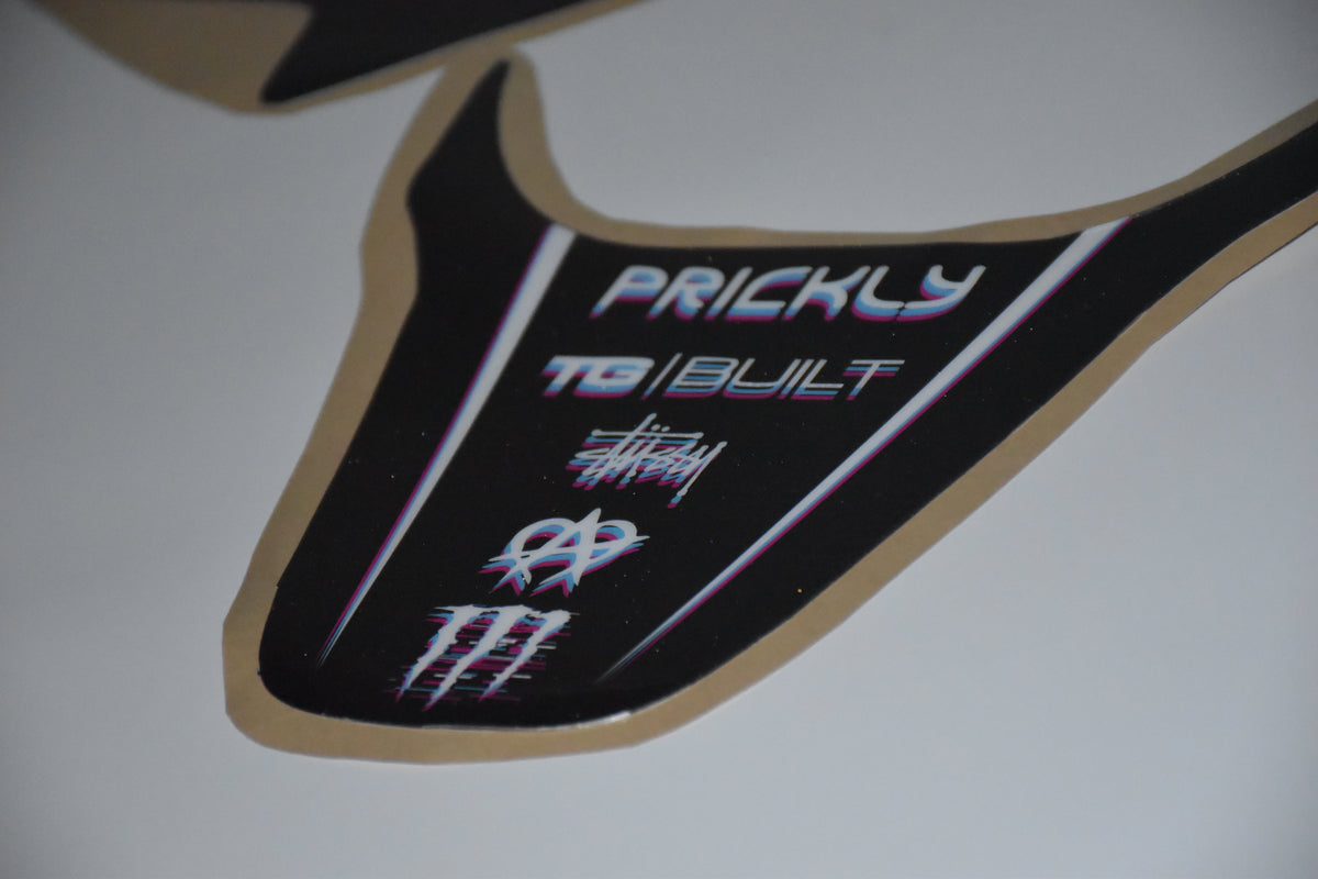 Monster GLITCH CRF50/Razor graphics kit – rear fender graphics