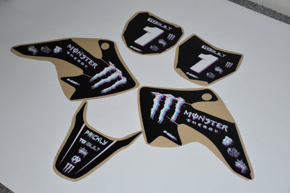 Monster GLITCH CRF50/Razor graphics kit – detail view