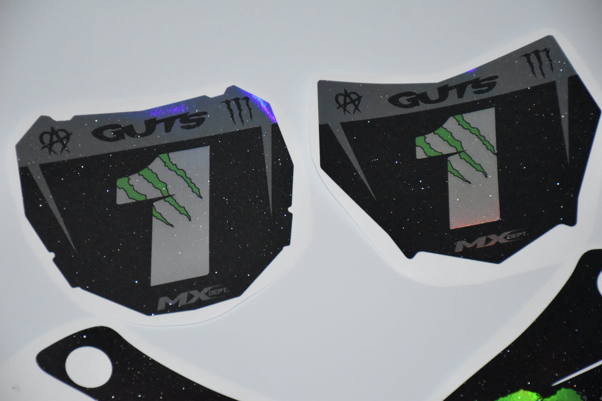 Monster CRF50/Razor graphics kit – fork guard graphics