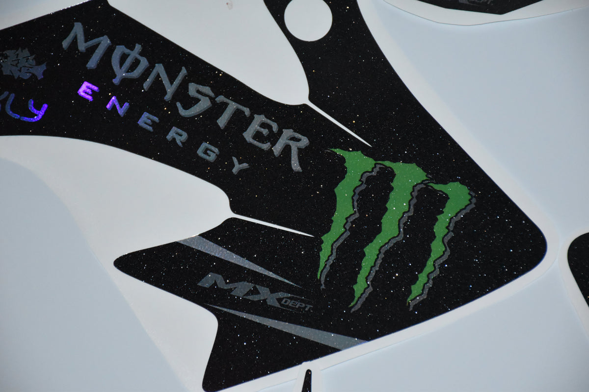 Monster CRF50/Razor graphics kit – side panel graphics