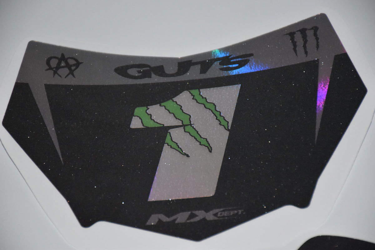 Monster CRF50/Razor graphics kit – rear fender graphics