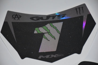 Monster CRF50/Razor graphics kit – rear fender graphics