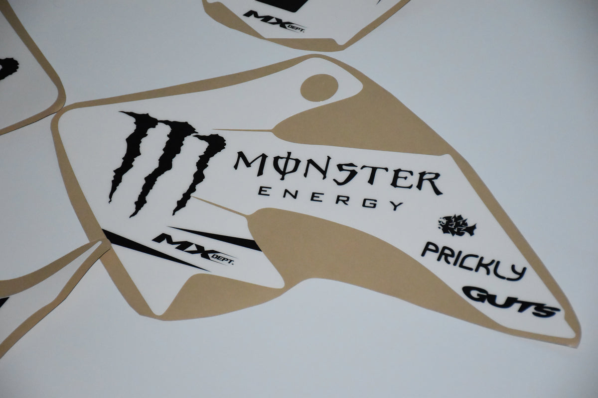 Ghost Monster CRF50/Razor graphics kit – shroud graphics close-up