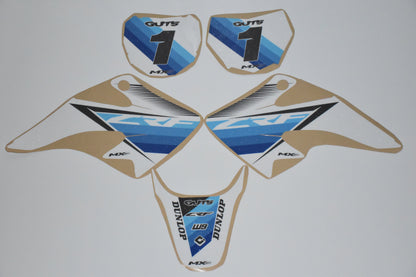 Blue Sky CRF50/Razor graphics kit – full kit