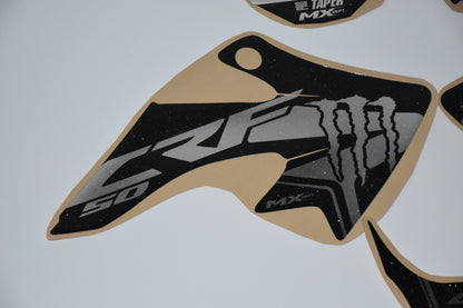 CRF50 Monster graphics kit – side panel graphics