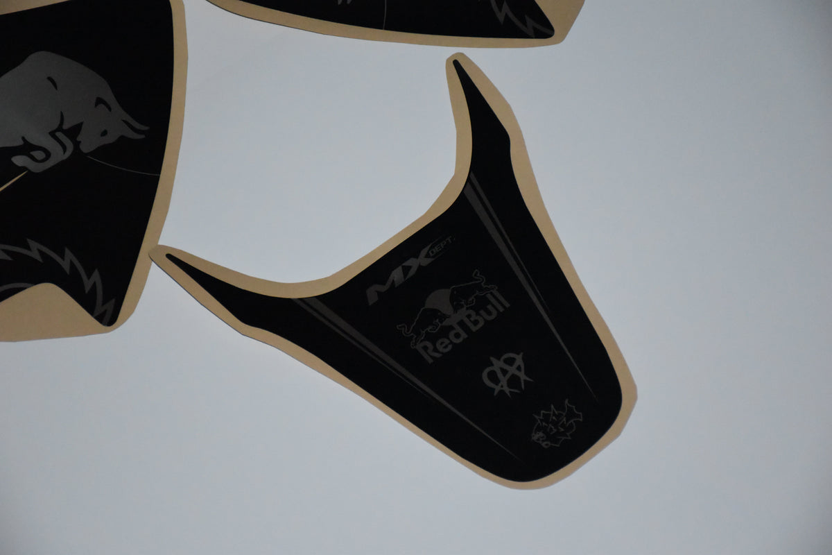 Red Bull Editions CRF50/Razor graphics kit – rear fender graphics