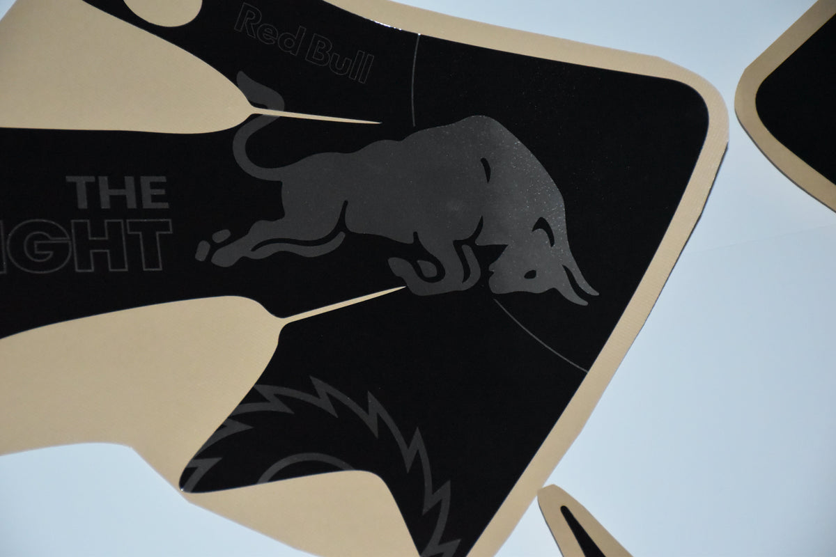 Red Bull Editions CRF50/Razor graphics kit – detail view