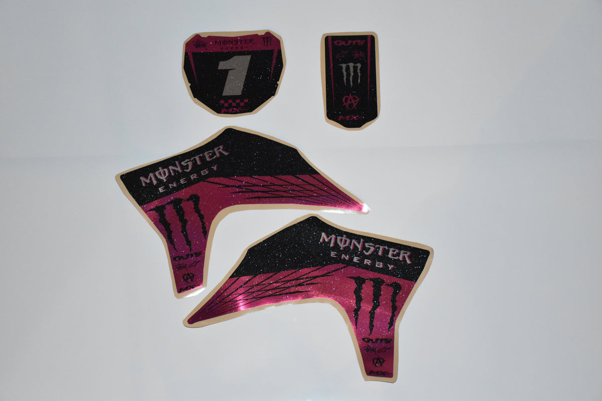 Ripped Monster Razor SX500 graphics kit – full kit laid flat