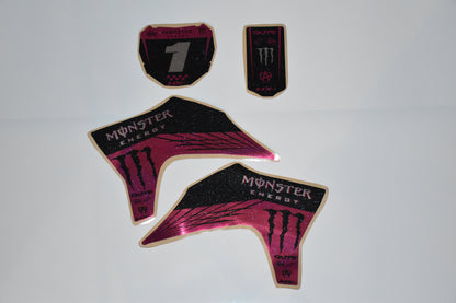Ripped Monster Razor SX500 graphics kit – full kit laid flat