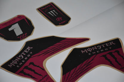 Ripped Monster Razor SX500 graphics kit – full kit, low angled view