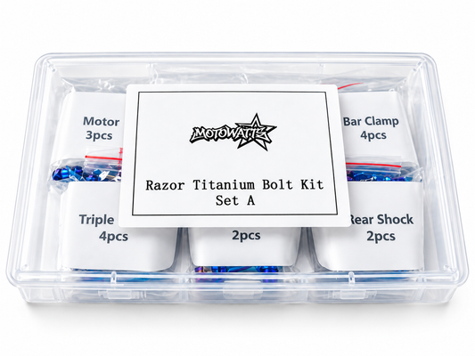Razor Full Titanium Bolt Kit
