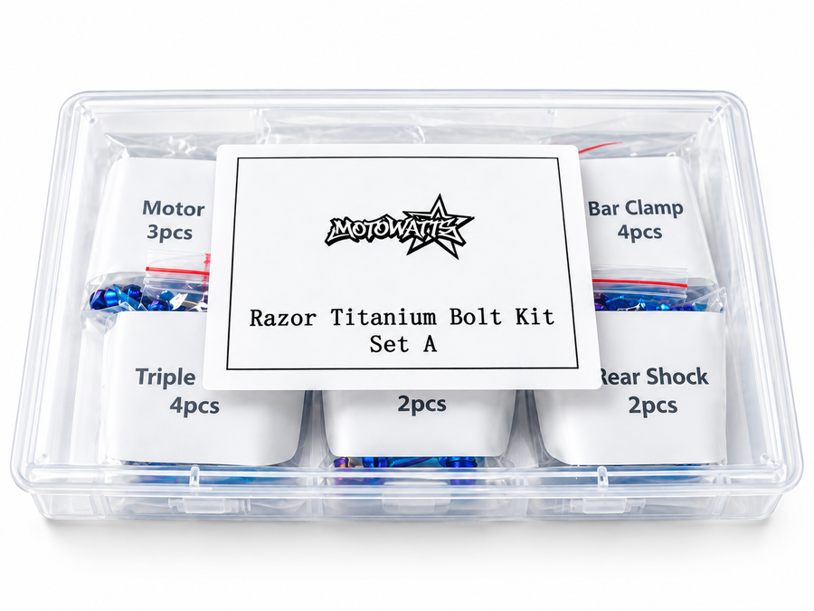 Razor Full Titanium Bolt Kit