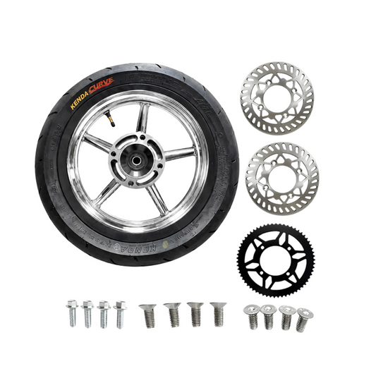 12" Supermoto Wheel Set for All Mini-Motos — view 3