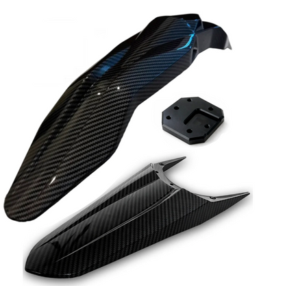 Tuttio Upgraded Fender Kit – Front + Rear, Glossy Black or Carbon Fiber