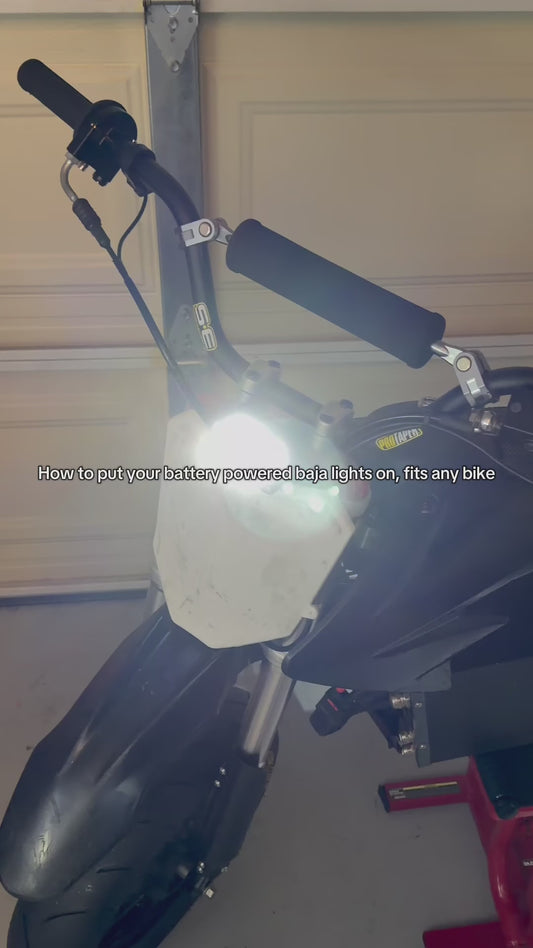 Battery Powered Baja lights